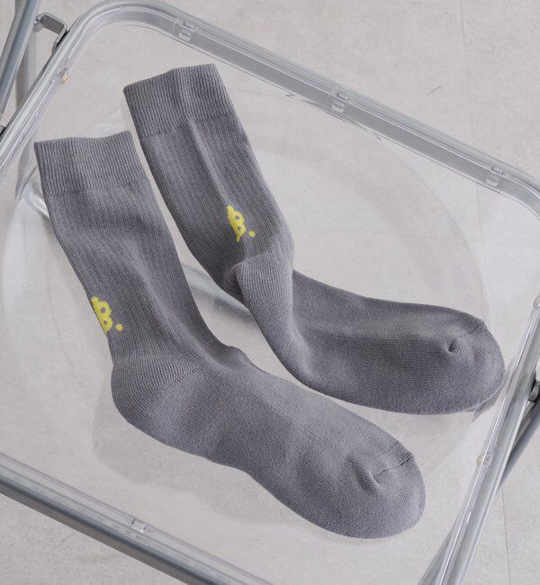  「【6色展開/M.Lサイズ展開/ユニセックス】B ロゴソックス」|その他|