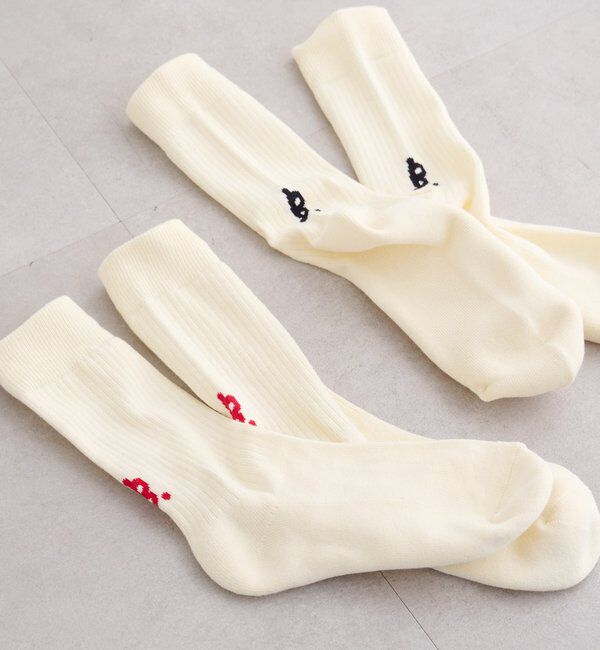  「【6色展開/M.Lサイズ展開/ユニセックス】B ロゴソックス」|その他|