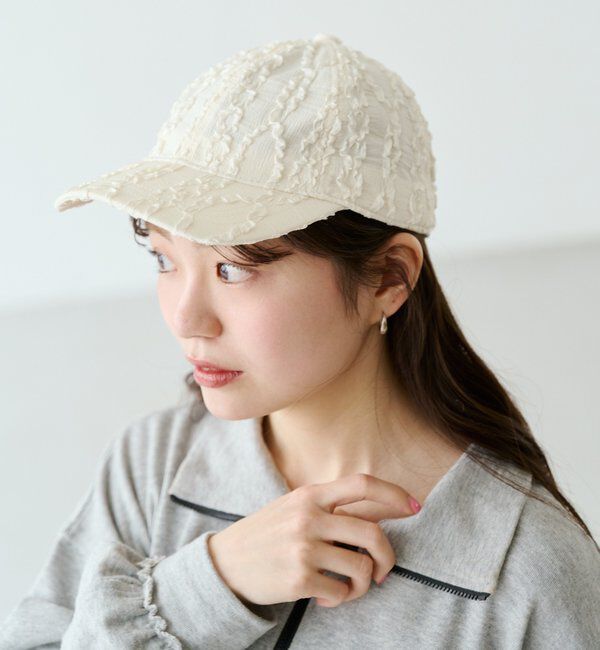  「ランダムフリルキャップ」|ハット|