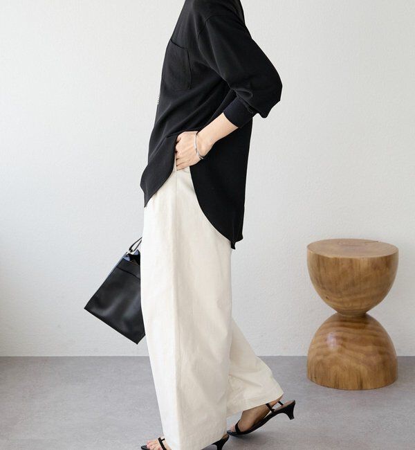  「【さらっと着やすい！/冷房・日焼け対策◎】ジョーゼットポケットブラウス」|シャツ・ブラウス|