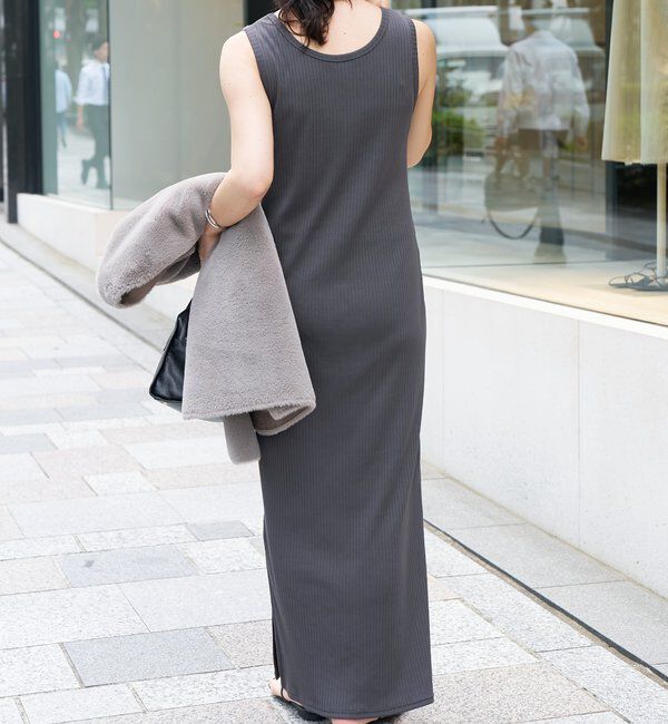  「【マイナス3kg/レビュー高評価☆】2WAYリブタンクワンピース」|ワンピース|