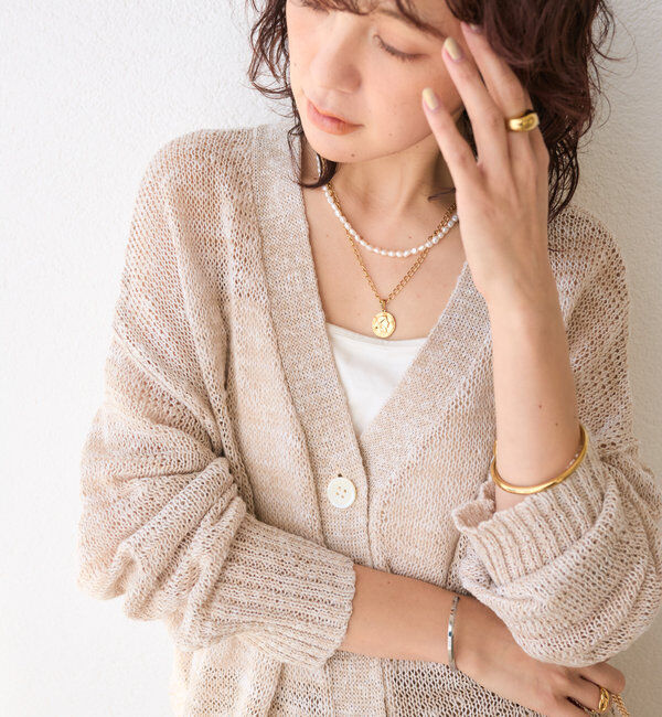  「【R.good(アールドットグッド)】コインロングネックレス」|ネックレス|