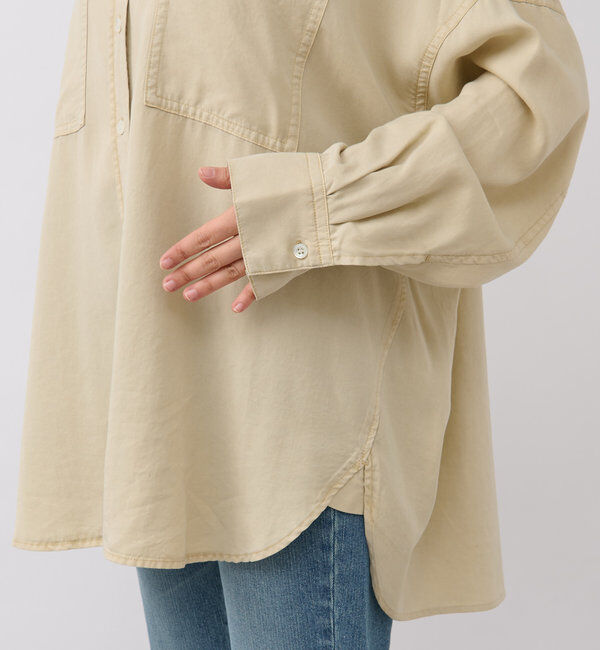  「【セットアップ可】ガーメントダイワイドシャツ」|シャツ・ブラウス|