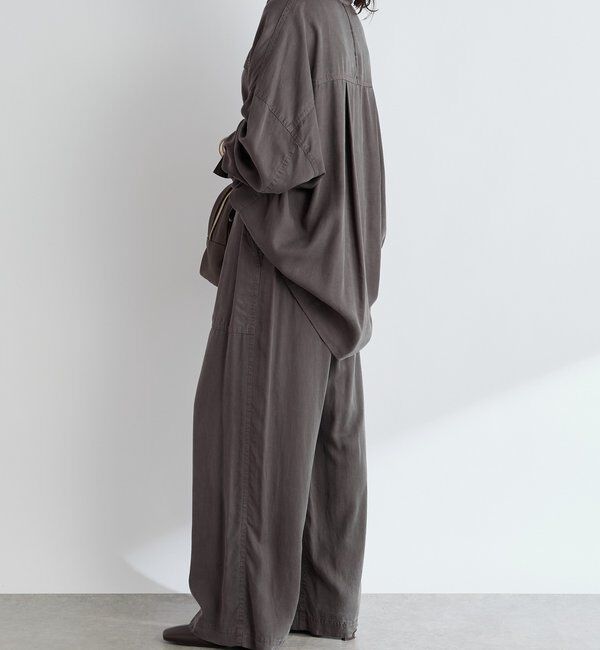  「【セットアップ可】ガーメントダイワイドシャツ」|シャツ・ブラウス|