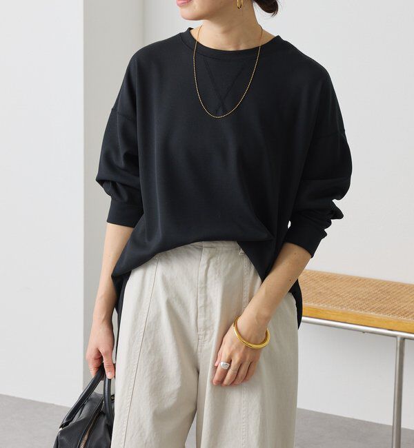  「カットジョーゼットライトプルオーバー」|Tシャツ・カットソー|