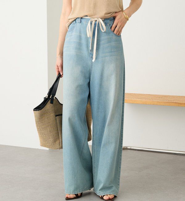  「【柔らかな履き心地】ドロストルーズデニム」|デニム|