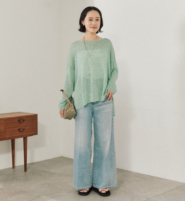  「メランジルーズニット」|ニット・セーター|