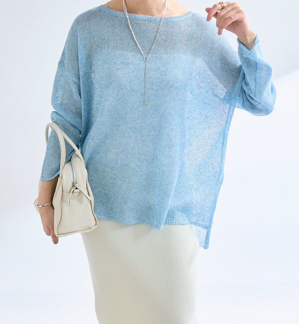  「メランジルーズニット」|ニット・セーター|