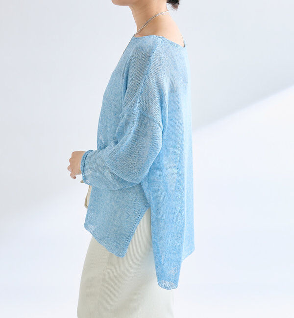  「メランジルーズニット」|ニット・セーター|