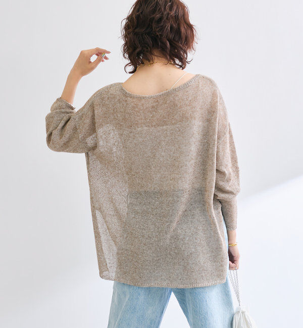  「メランジルーズニット」|ニット・セーター|