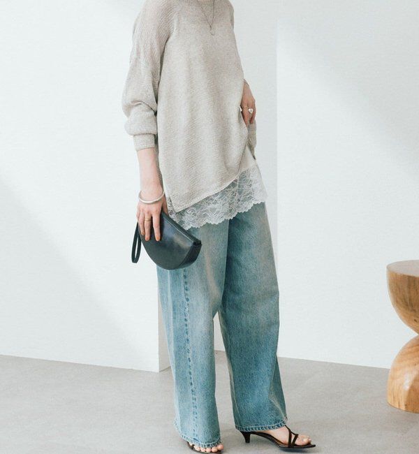  「メランジルーズニット」|ニット・セーター|