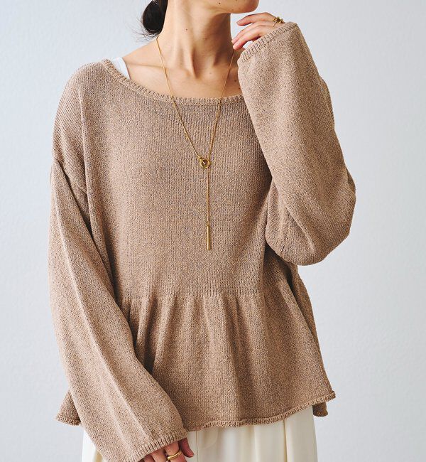  「【R.good（アールドットグッド）】ノットポイントラリエット」|リング|