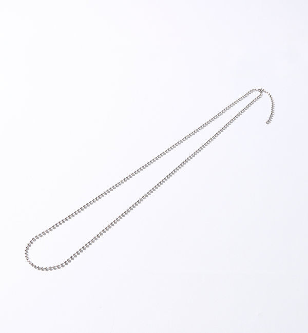  「【R.good(アールドットグッド)】120ｃｍボールチェーンアジャストネックレ」|ブローチ・コサージュ|