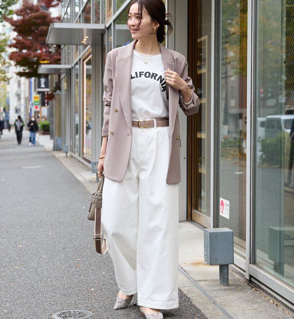  「【エッジの効いた足元に】パイソン柄フラットパンプス」|パンプス|