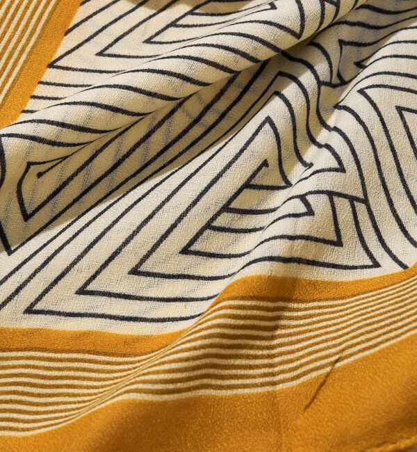  「【アレンジ自在！】スクエアストール」|ストール|