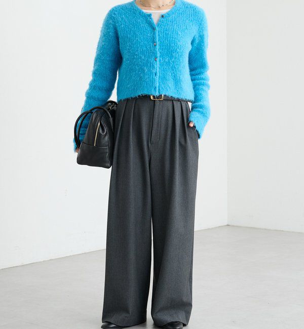  「【収納力◎】ロングハンドルレザーボストン」|ショルダー・メッセンジャー|