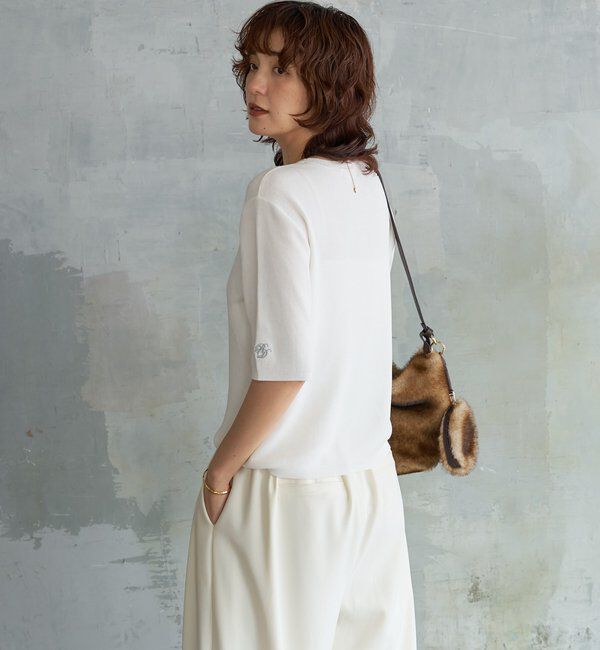  「【接触冷感】ゴブソデニットTee」|ニット・セーター|