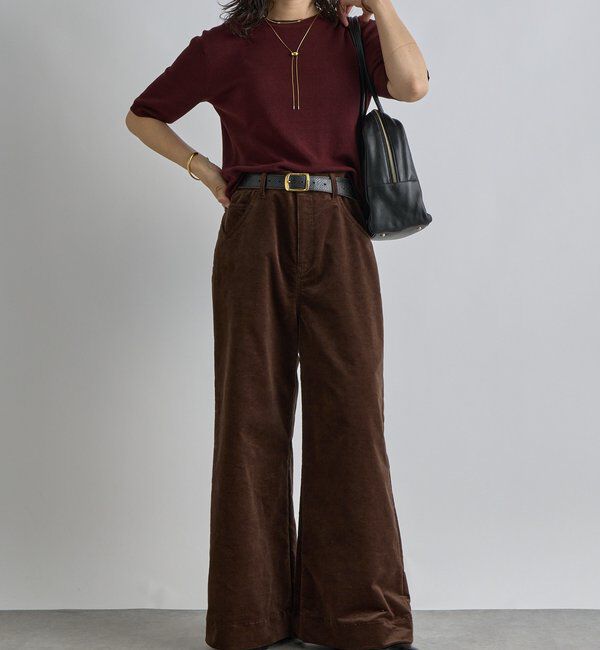  「【接触冷感】ゴブソデニットTee」|ニット・セーター|