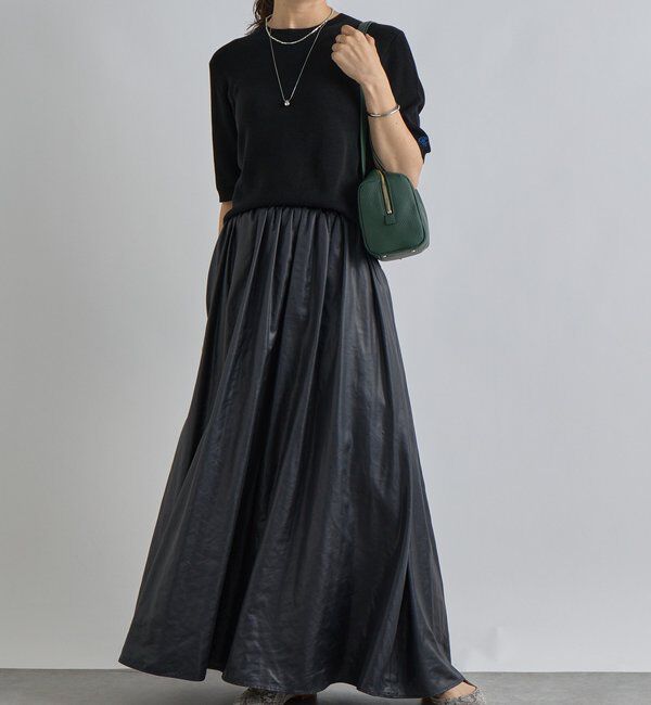  「【接触冷感】ゴブソデニットTee」|ニット・セーター|