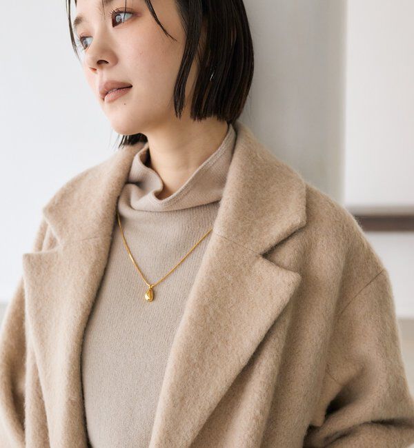  「【5色展開/万能トップス】ウール100NEWボトルネックニット」|ニット・セーター|