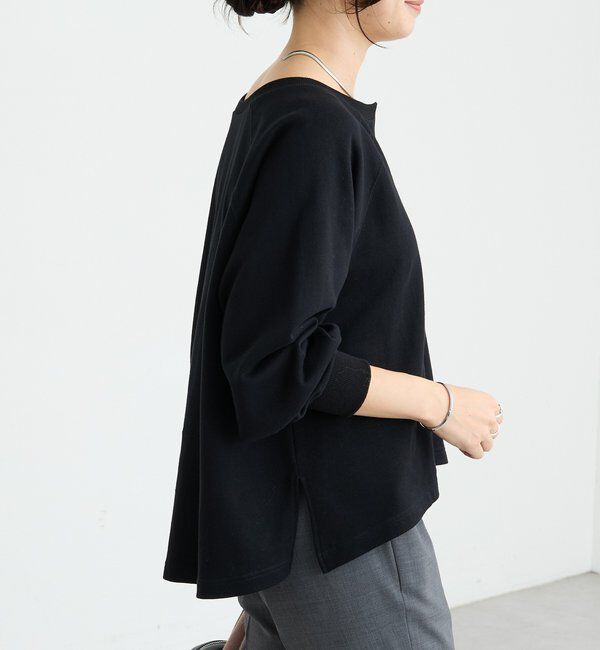  「【新色追加/抜け感◎】ハーフZIPスウェット」|Tシャツ・カットソー|