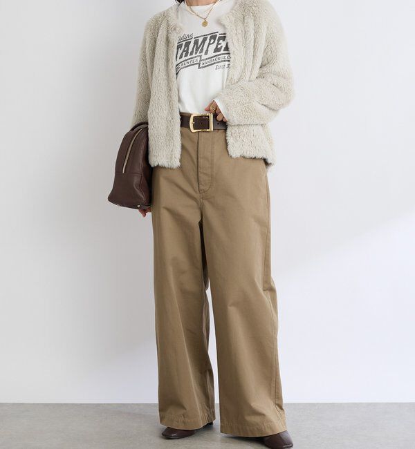  「【リバイバル/着映え】ダブルフェイスシャギーカーデ・2」|カーディガン|