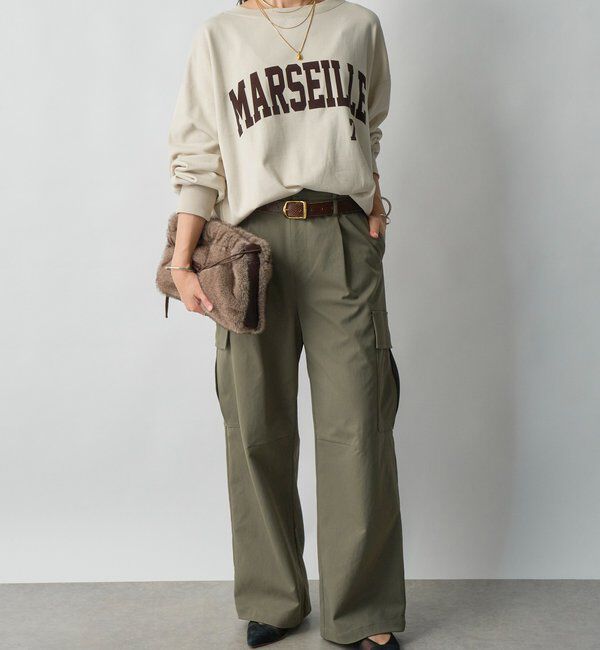  「【大人のロゴスウェット】MARSEILLE ロゴスエット」|Tシャツ・カットソー|