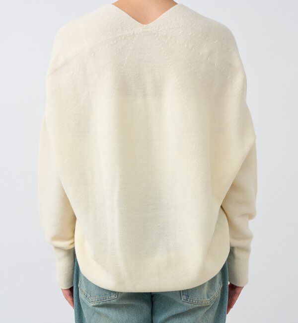  「【リバイバル/新色追加/7色展開】ウール100NEWバックボリュームニット」|ニット・セーター|