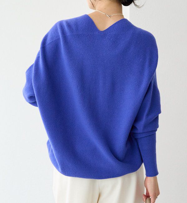  「【リバイバル/新色追加/7色展開】ウール100NEWバックボリュームニット」|ニット・セーター|