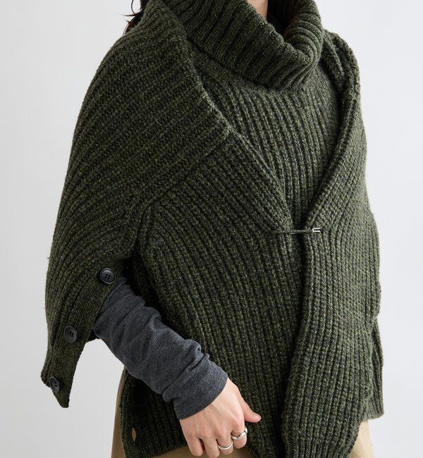  「【MONN.:.(モン)】タートルネックニット」|ニット・セーター|