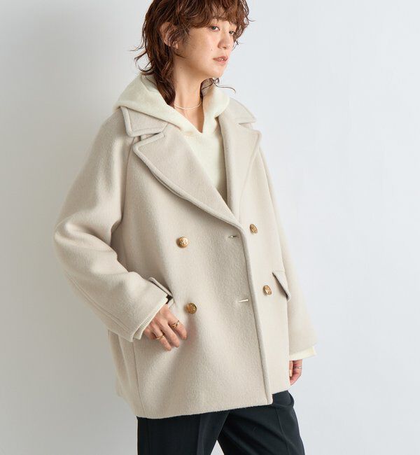  「【リバイバル/新色追加】ラグランPコート」|ピーコート|