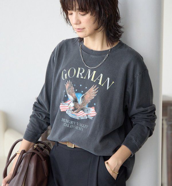  「【GOOD ROCK SPEED別注】EAGLEピグメントロンTee」|Tシャツ・カットソー|ブラック