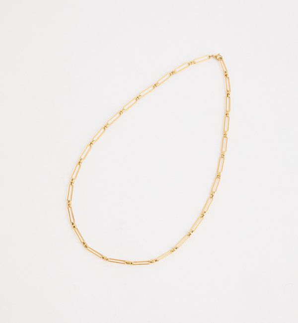  「【R.good（アールドットグッド）】オーバルチェーンネックレス」|ブローチ・コサージュ|