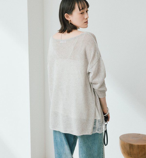  「【新色追加/鮮度抜群】レーストリムキャミソール」|シャツ・ブラウス|