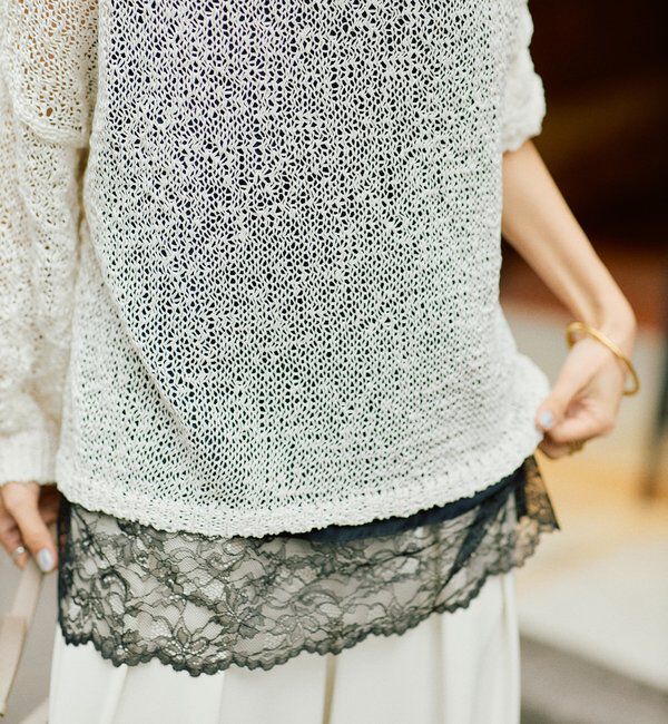  「【新色追加/鮮度抜群】レーストリムキャミソール」|シャツ・ブラウス|