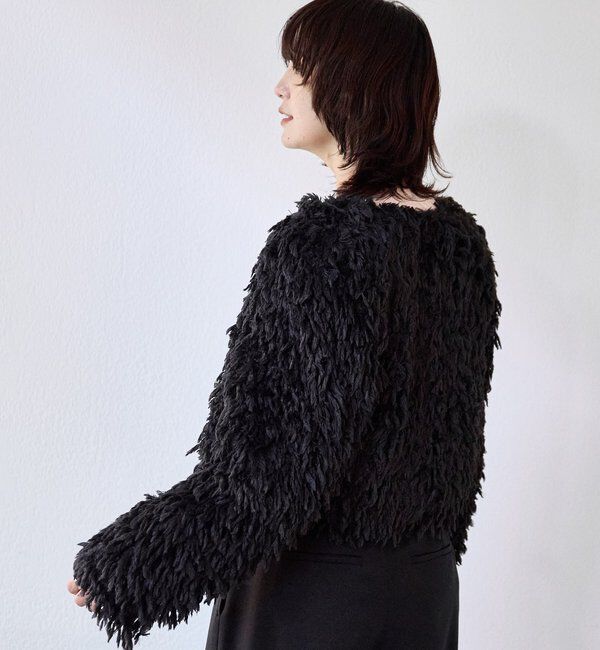  「【遊び心満載】フェザーショートジャケット」|その他|