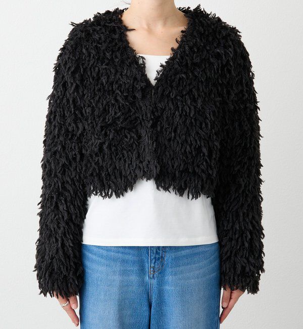  「【遊び心満載】フェザーショートジャケット」|その他|