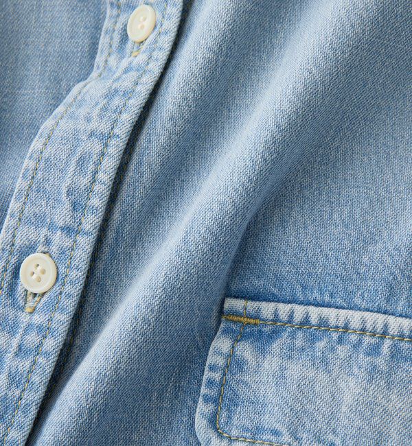  「【RIMH（リムエイチ）】バックフレアショートシャツ」|シャツ・ブラウス|