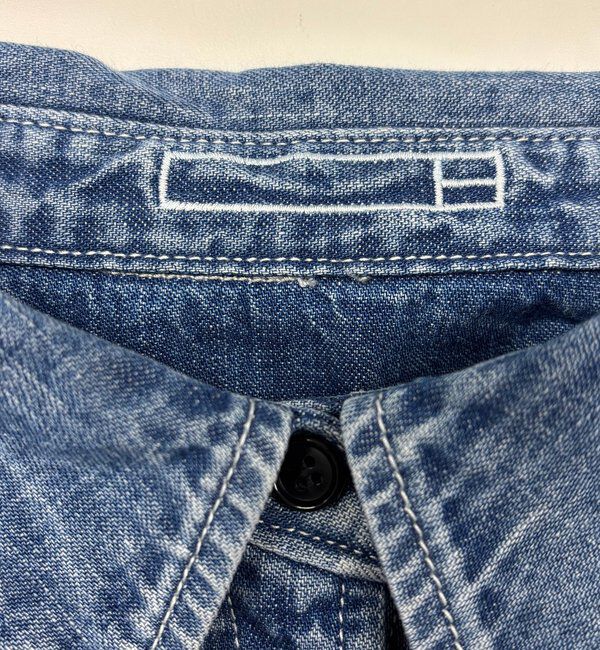  「【RIMH（リムエイチ）】バックフレアショートシャツ」|シャツ・ブラウス|