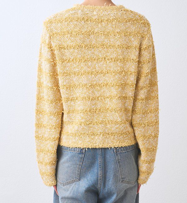  「【上品見え】ツイードショートカーディガン」|カーディガン|