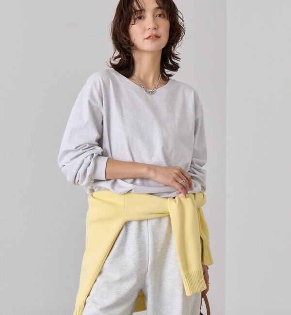  「【A・MONN(アモン)】オーバーロングTシャツ」|Tシャツ・カットソー|