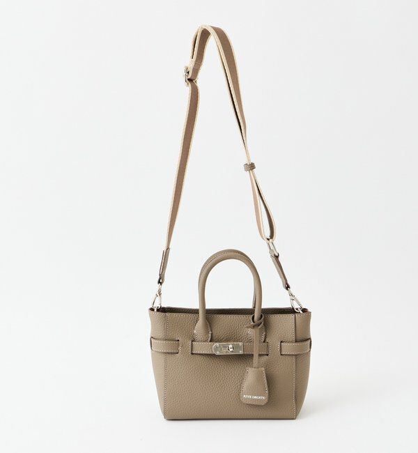  「【実用性抜群】ひねり金具ミニトートバッグ」|クラッチバッグ|