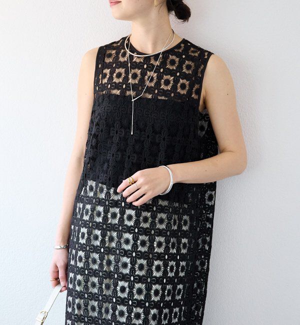  「【着映え】レイヤードレースワンピース」|ワンピース|