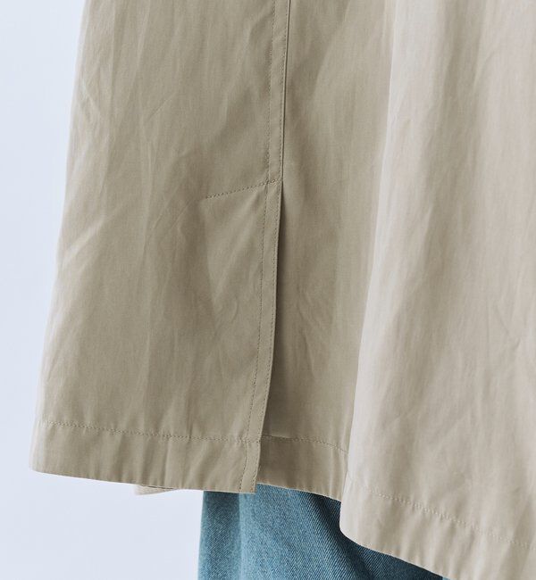  「【鮮度ある着こなしに】ストール付きテントコート」|その他|