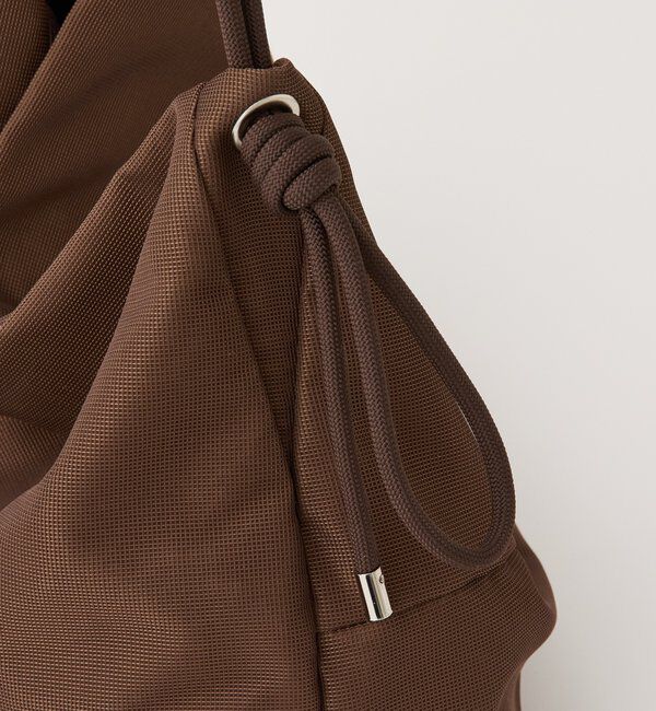  「【A4サイズ対応】メッシュワンハンドルトートバッグ」|クラッチバッグ|