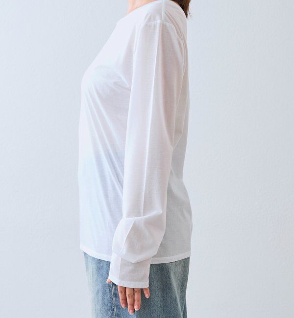  「【着回し力抜群】2wayセミシアーロンTee」|Tシャツ・カットソー|