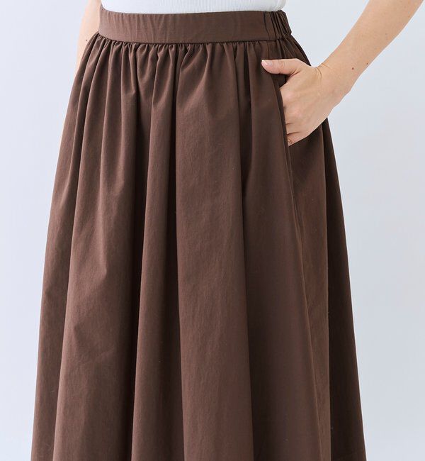  「【セットアップ対応可】フォルムギャザースカート」|スカート|