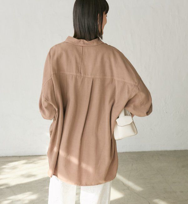  「【セットアップ可/新色追加】ガーメントダイワイドシャツ」|シャツ・ブラウス|