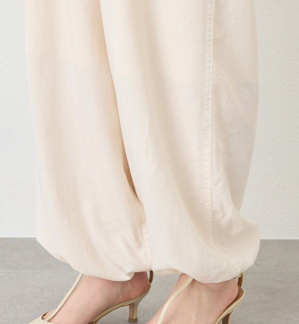  「【セットアップ可/こなれ感抜群】ガーメントダイ2wayワイドパンツ」|チノ|