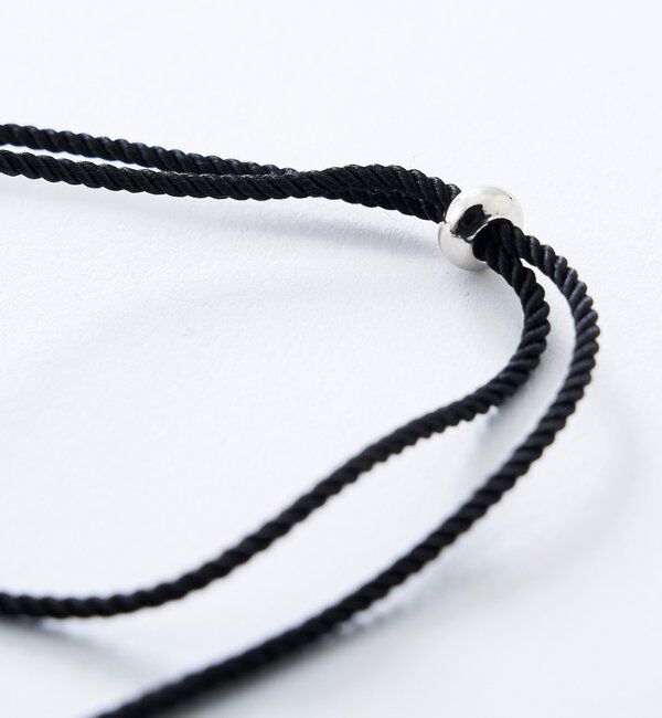  「【アレンジ自在】コード&times;チェーンスライドネックレス」|ネックレス|